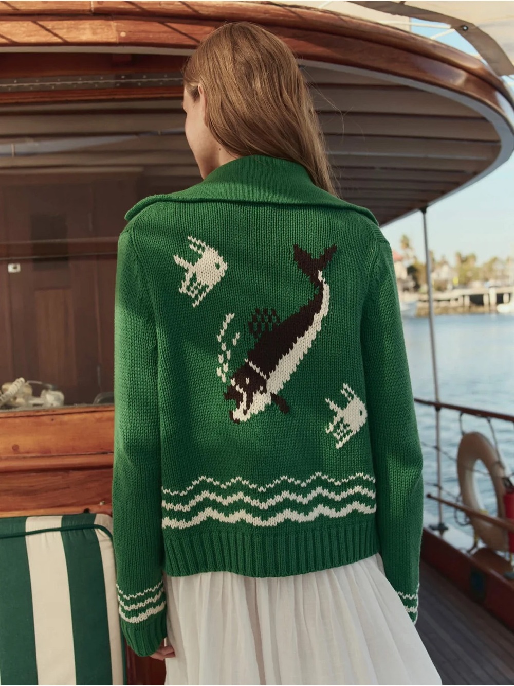 NWT Anthropologie THE GREAT. Bass Cardigan Size XS